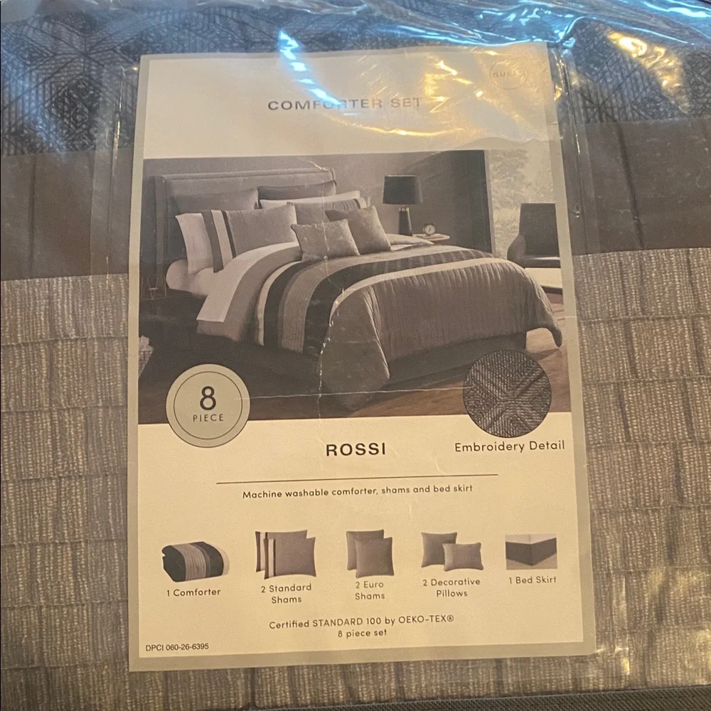 Hallmark Gray Comforter Set